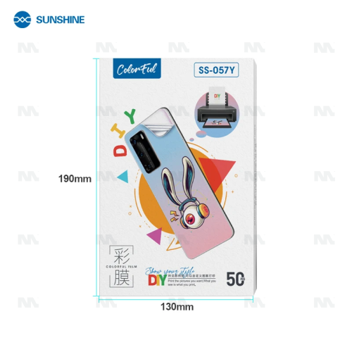Sunshine SS-057Y DIY Color Printing Film (50pcs)