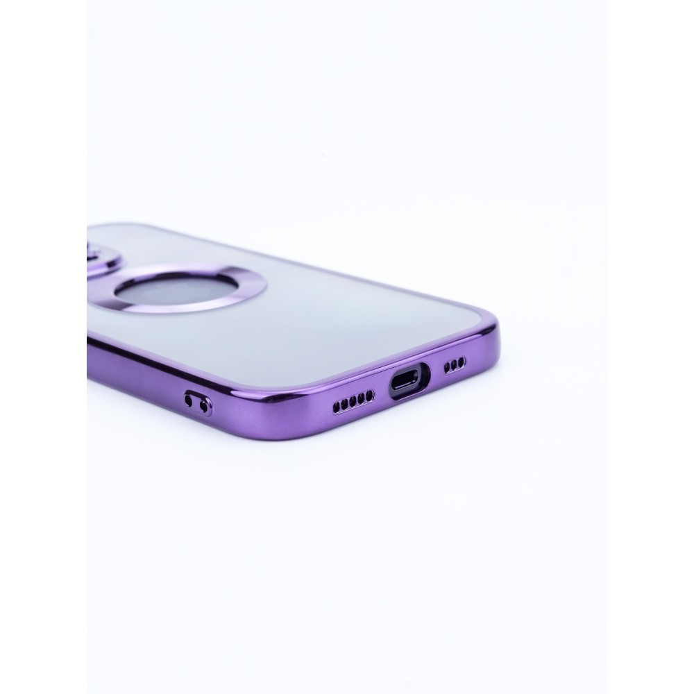 NY Glossy Phone & Camera TPU Case For iPhone 13 - Transparent Green