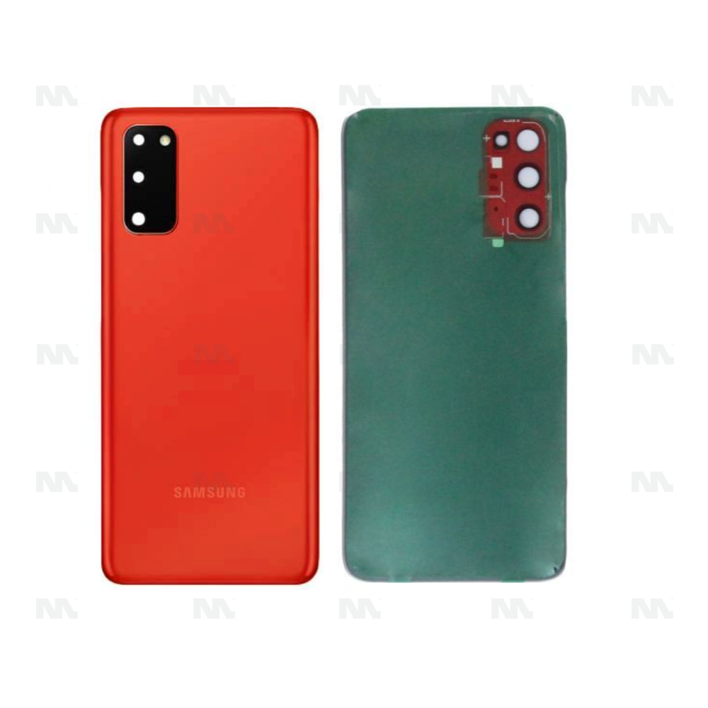 Samsung Galaxy S20 4G G980F, S20 5G G901B Back Cover Aura Red With Lens OEM