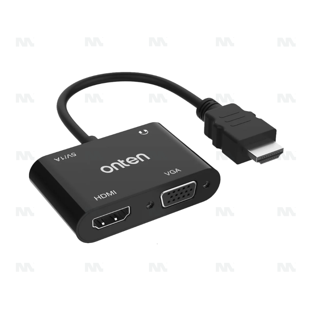 Onten HDMI To HDMI+VGA Converter With Audio OTN-5165HV