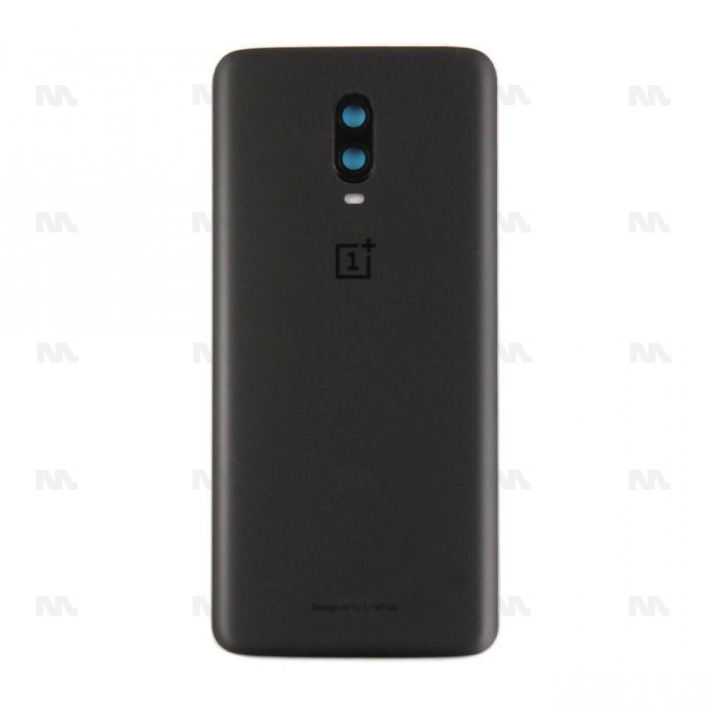 OnePlus 6T (A6010, A6013) Back Cover Midnight Black With Lens OEM