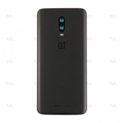 OnePlus 6T (A6010, A6013) Back Cover Midnight Black With Lens OEM