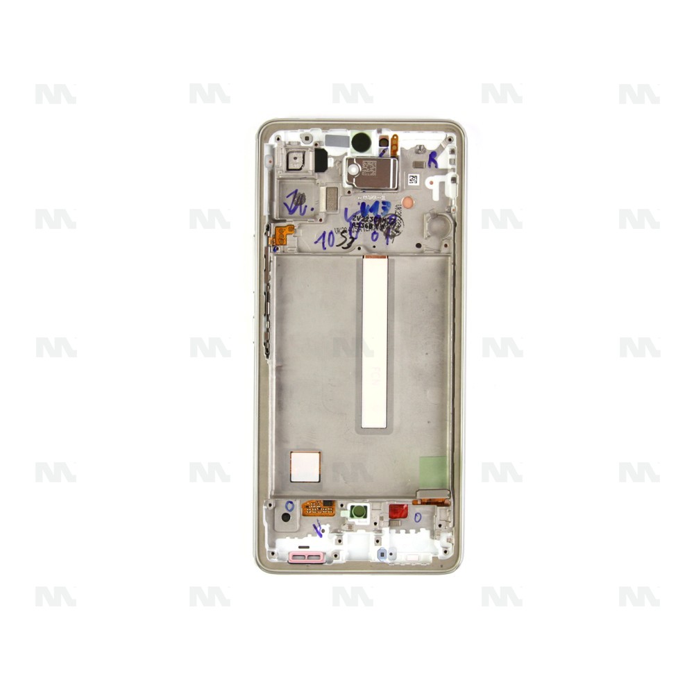 Samsung Galaxy A53 5G A536B Display And Digitizer With Frame White Service Pack
