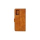 Rixus Bookcase For iPhone 11 Light Brown