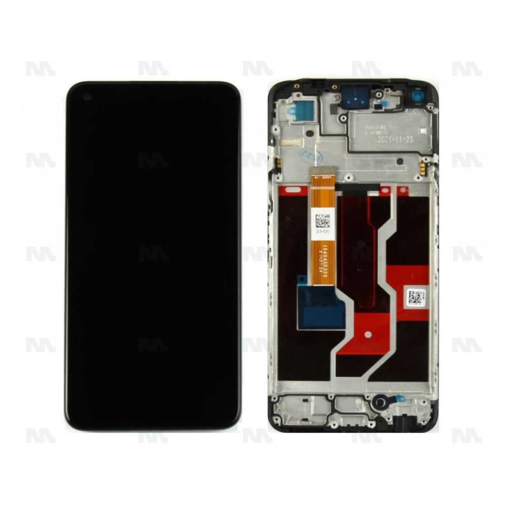 Realme 9i (RMX3491) OEM Display Complete + Frame - Black