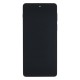 Motorola Edge 20 Pro (XT2153) Display And Digitizer With Frame (5D68C19377) - Blue Vegan Leather
