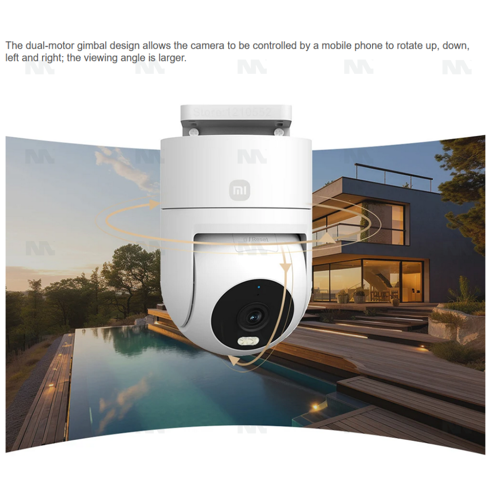 Xiaomi Outdoor Camera Full Color Night Vision CW300 White