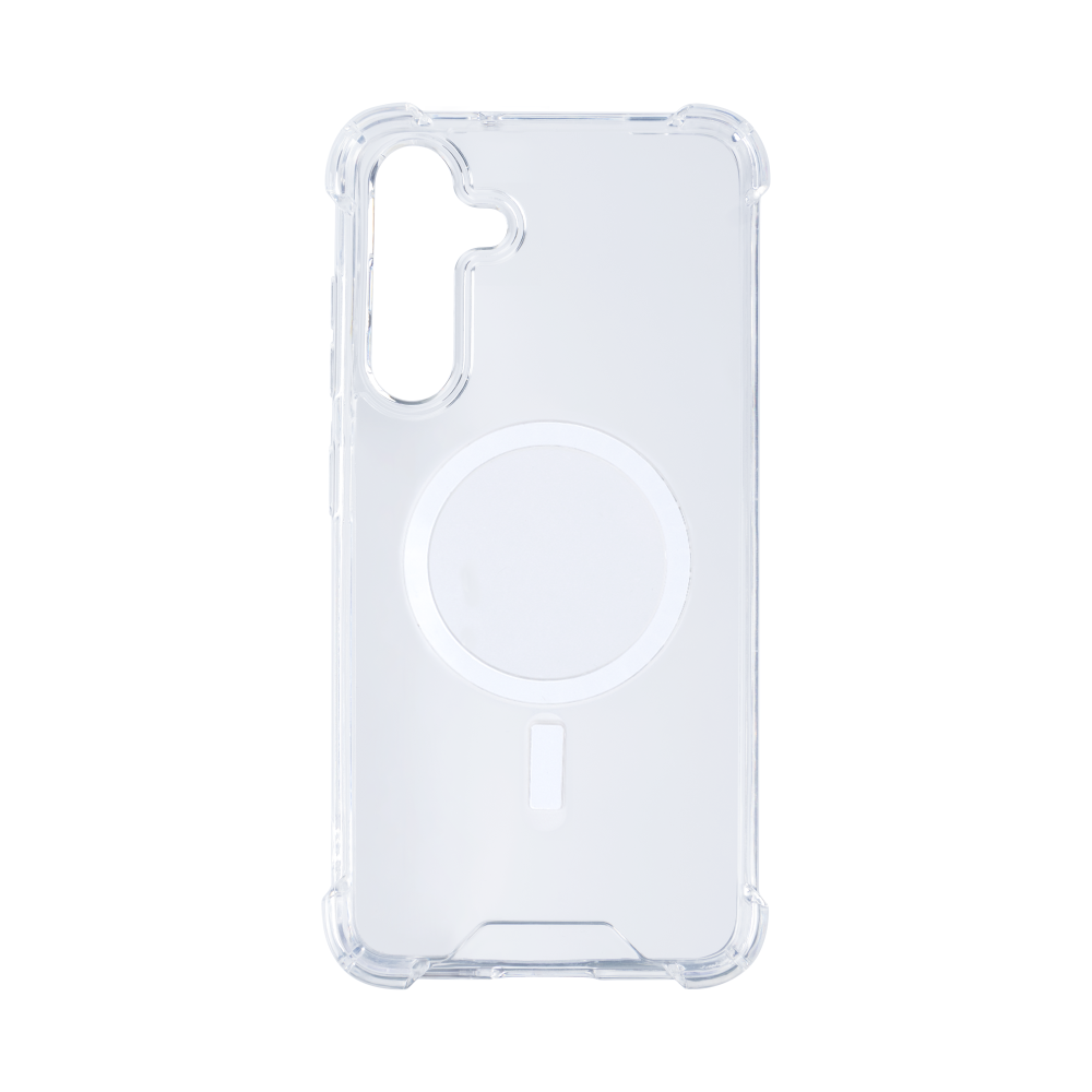 Rixus For Samsung Galaxy A05s A057F Anti-Burst Case With MagSafe Transparent
