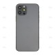For iPhone 12 Pro Complete Housing incl. All Small Parts Without Battery & Back Camera (Graphite)