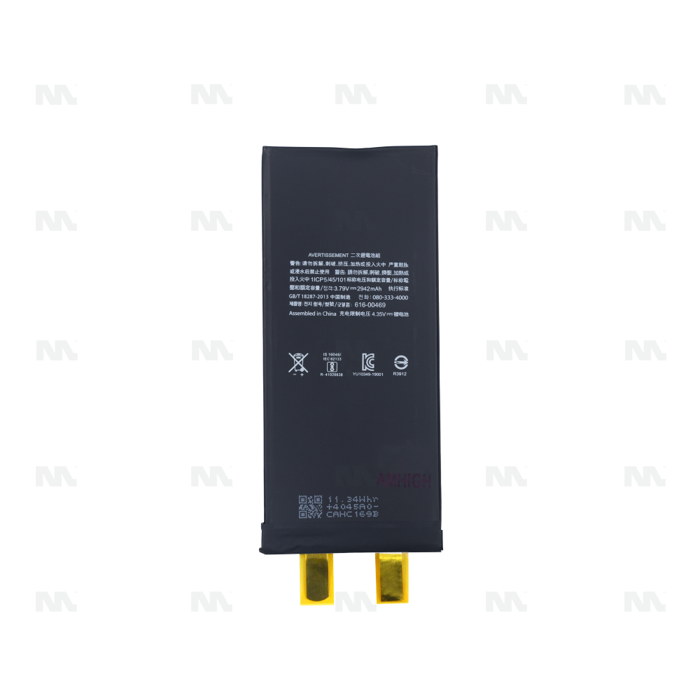 For iPhone XR Battery (Spot Welding Required) 2942mAh No BMS / IC