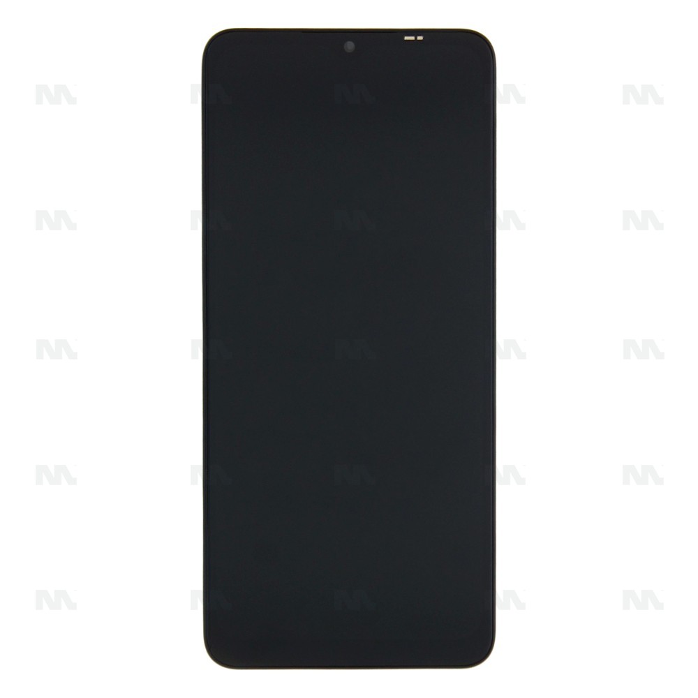 Samsung Galaxy A12 A125F Display And Digitizer With Frame Black Full OEM