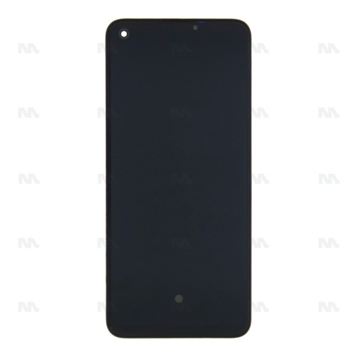 Realme 8 Pro (RMX3081) Display + Digitizer Complete + Frame - Black