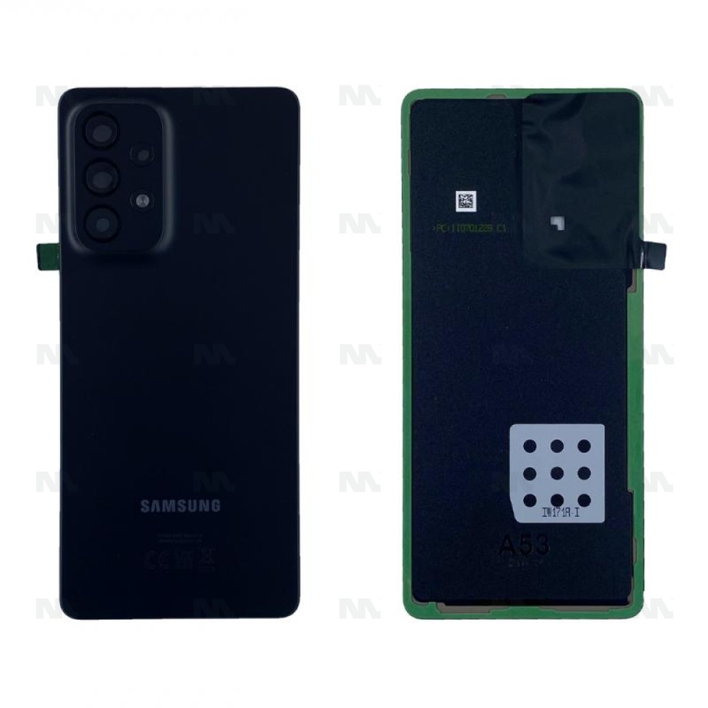 Samsung Galaxy A53 5G A536B Back Cover Black With Lens GH82-28017A Service Pack