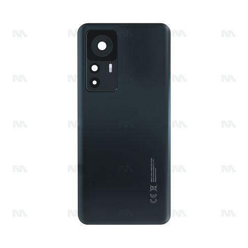 Xiaomi 12T 5G (22071212AG) Back Cover Black With Lens