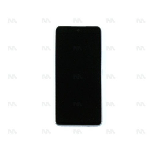 Samsung Galaxy A53 5G A536B Display And Digitizer With Frame Blue Service Pack