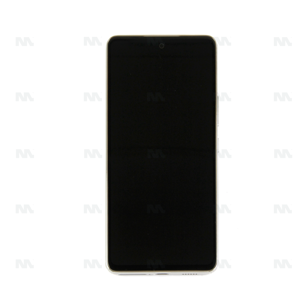 Samsung Galaxy A53 5G A536B Display And Digitizer With Frame White Service Pack