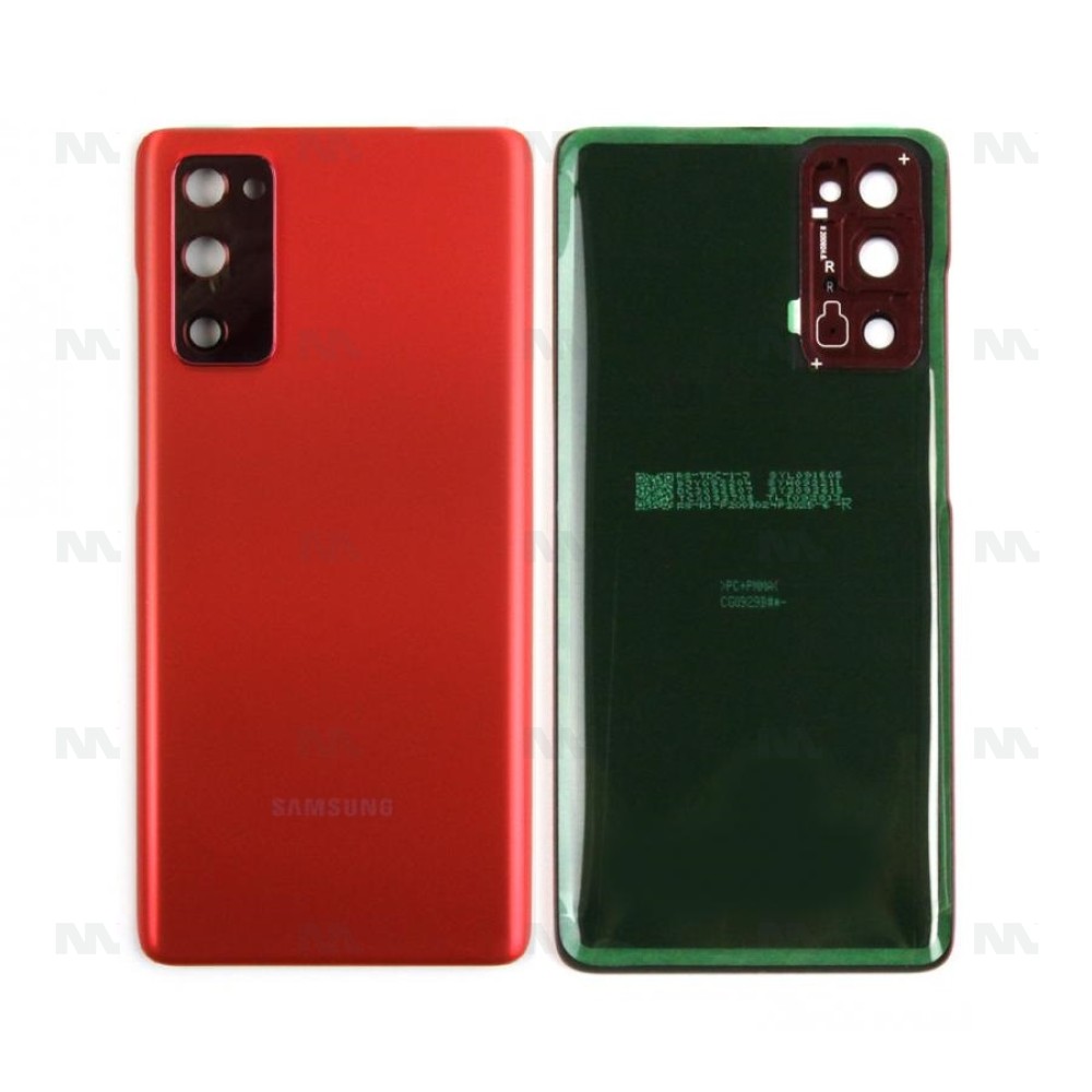 Samsung Galaxy S20 FE 5G G781B Back Cover Cloud Red With Lens GH82-24223E Service Pack