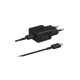 Samsung 25W Power Adapter Incl. USB-C Cable EP-T2510XBEGEU Black Original