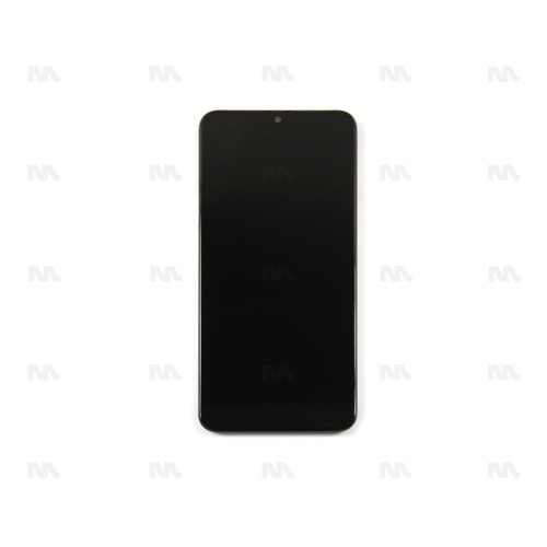 Samsung Galaxy A10s A107F Display And Digitizer With Frame Black Service Pack
