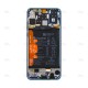 Huawei P30 Lite OEM Service Part Screen Incl. Battery (02352RQA) - Peacock Blue