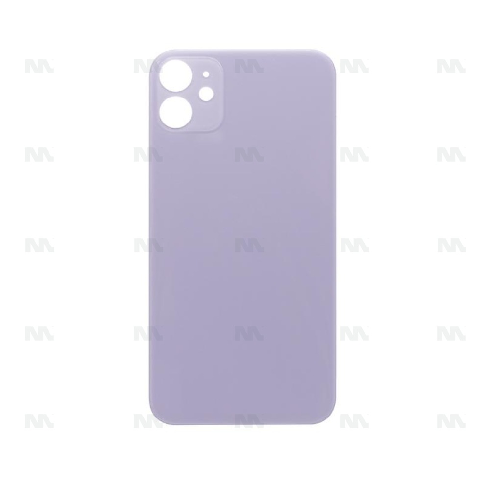 For iPhone 12 Mini Extra Glass Purple (Enlarged Camera Frame)