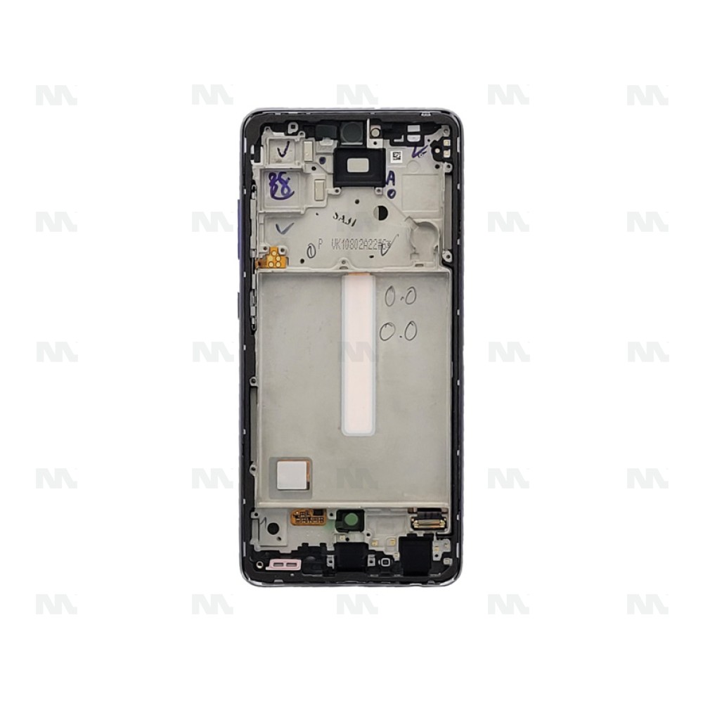 Samsung Galaxy A52 A525F, A52 5G A526B Display And Digitizer With Frame Awesome Violet Service Pack
