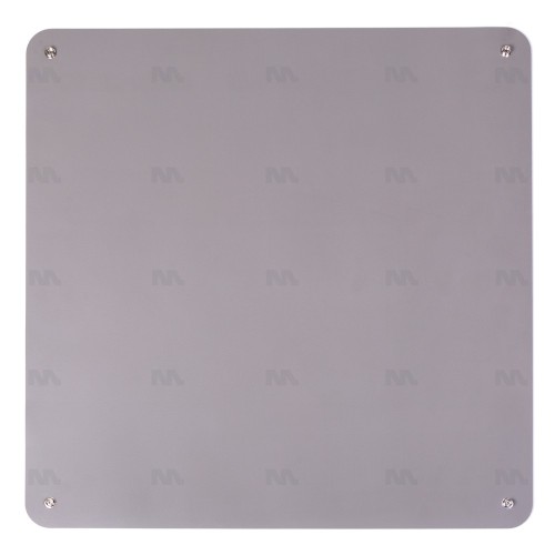 Premium ESD rubber table mat with 4x10mm studs 600mm x 610mm Grey