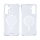 Rixus For Samsung Galaxy A05s A057F Anti-Burst Case With MagSafe Transparent
