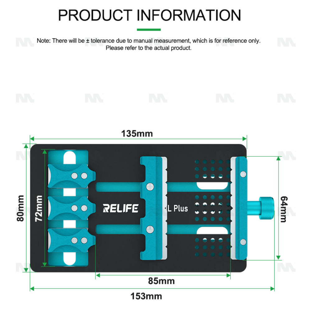 Relife Mobile Phone Special-shaped Motherboard Repair Fixture RL-601L Plus