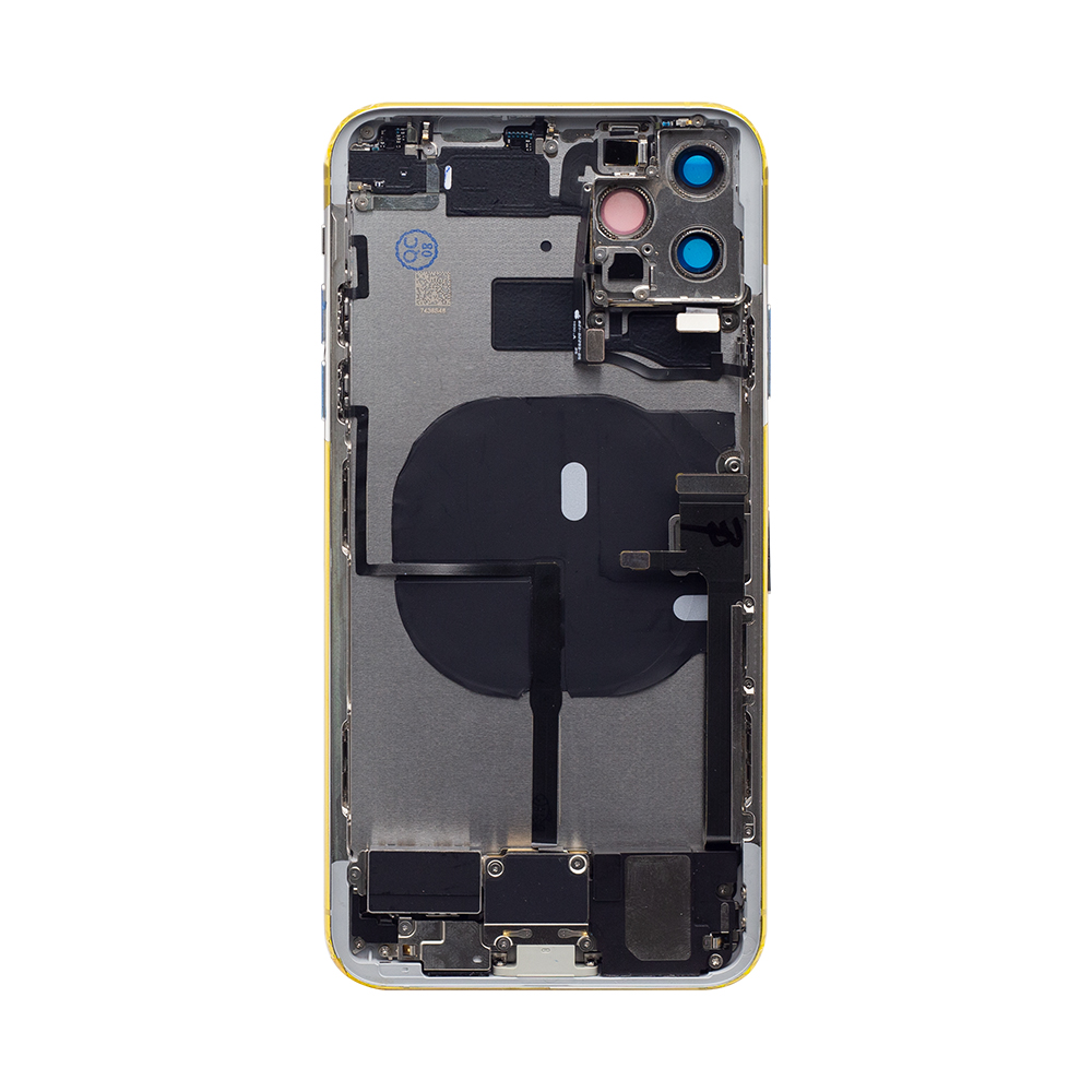 For iPhone 11 Pro Max Complete Housing Incl. All Small Parts Without Battery and Back Camera (White)