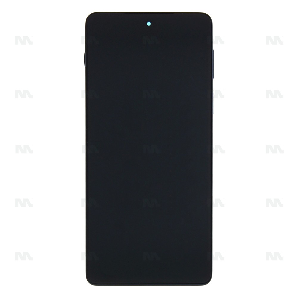 Motorola Edge 20 Pro (XT2153) Display + Digitizer + Frame (5D68C19375) - Midnight Blue
