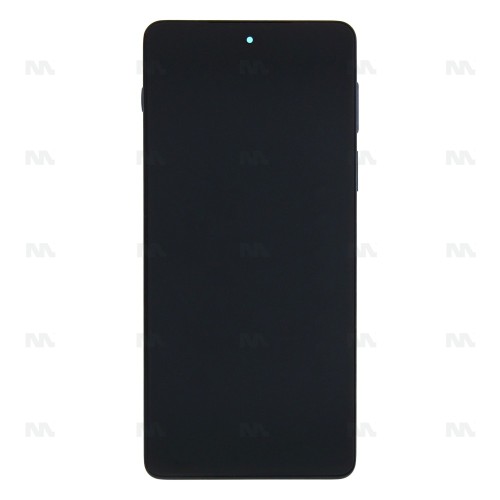 Motorola Edge 20 Pro (XT2153) Display + Digitizer + Frame (5D68C19375) - Midnight Blue