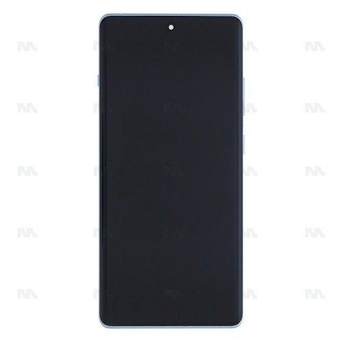 OnePlus 12R Display And Digitizer Complete With Frame Blue Service Pack