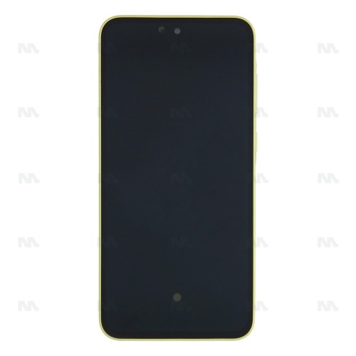 Samsung Galaxy A35 A356B Display And Digitizer With Frame Lemon Service Pack