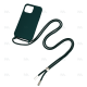 Furlo TPU Necklace Cord Cover For Samsung Galaxy A51 - Dark Green