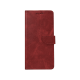 Rixus Bookcase For Samsung Galaxy A52 5G A526B Dark Red