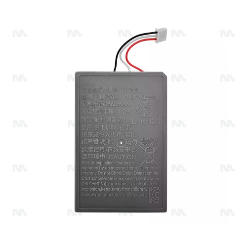 For PlayStation 5 Dualsense Controller (BDM-010) Battery LIP1708 3,7V 2600mAh