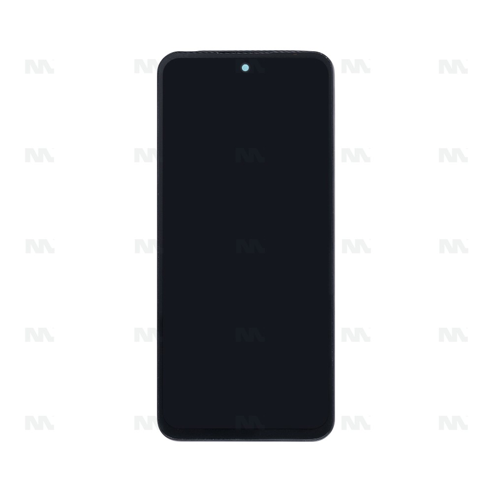 Xiaomi Poco M6 4G Display And Digitizer With Frame Black OEM