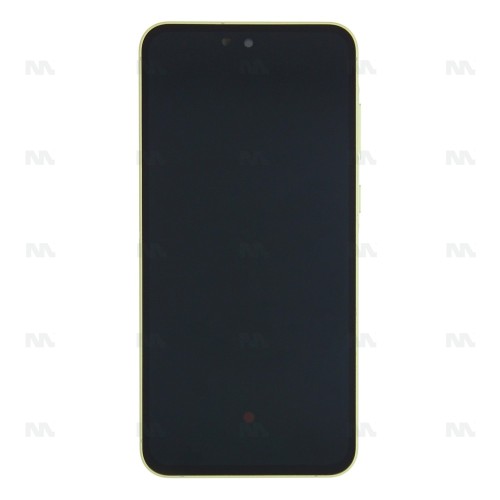 Samsung Galaxy A55 A556B Display And Digitizer With Frame Lemon Service Pack