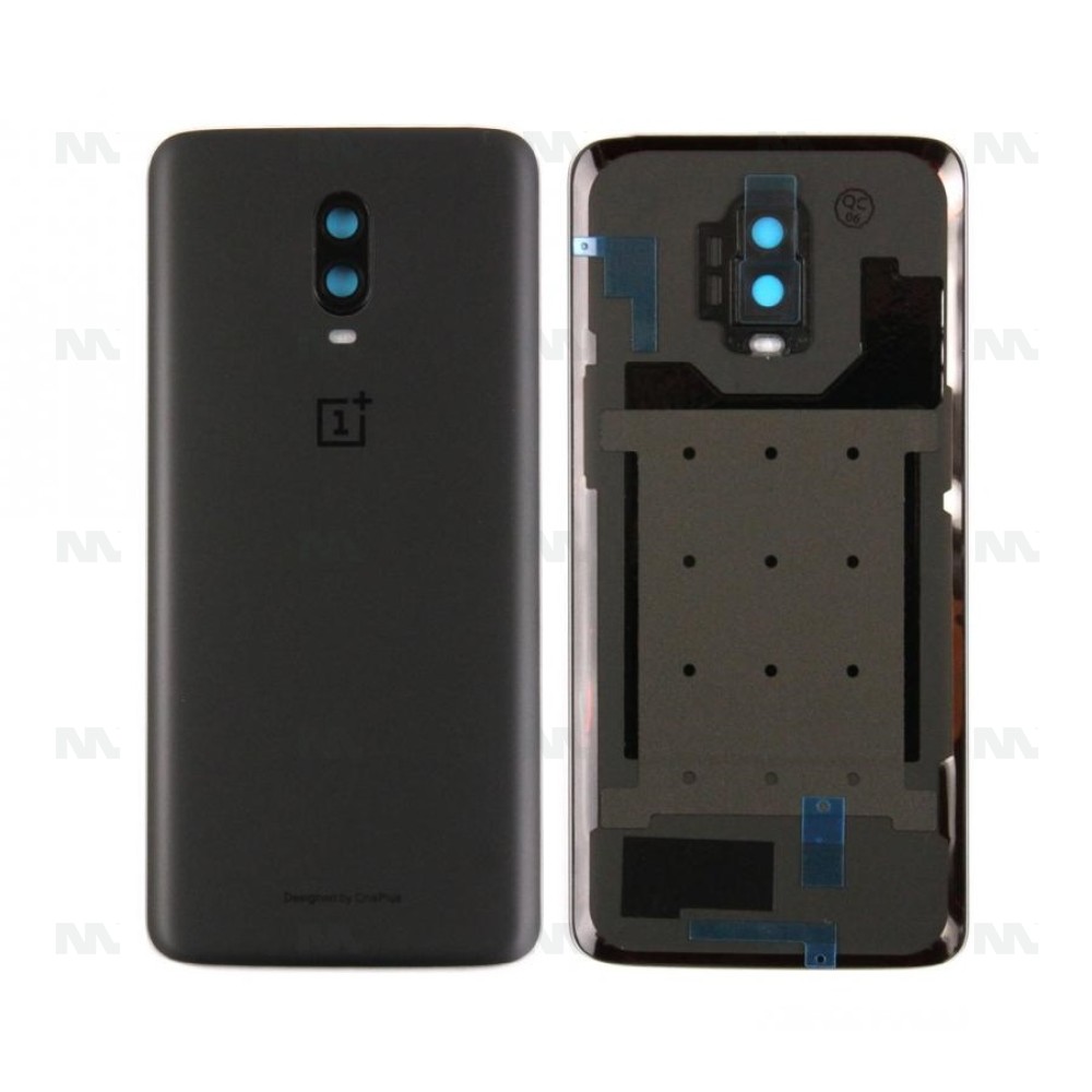OnePlus 6T (A6010, A6013) Back Cover Midnight Black With Lens OEM