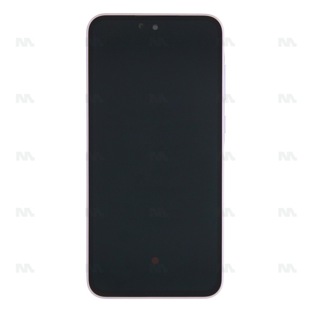Samsung Galaxy A35 A356B Display And Digitizer With Frame Lilac Service Pack