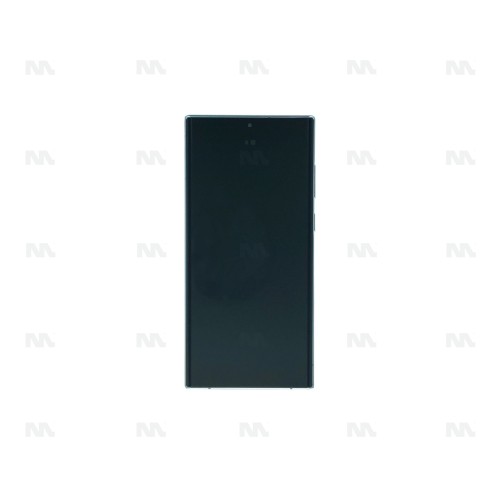 Samsung Galaxy S22 Ultra S908B Display And Digitizer With Frame Phantom White Service Pack