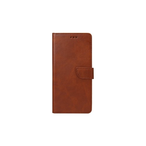 Rixus Bookcase For Samsung Galaxy A71 4G A715F Brown