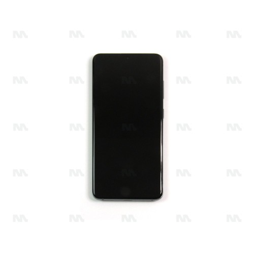 Samsung Galaxy S20 G980F, S20 5G G981F Display And Digitizer With Frame Without Camera Cosmic Grey Service Pack