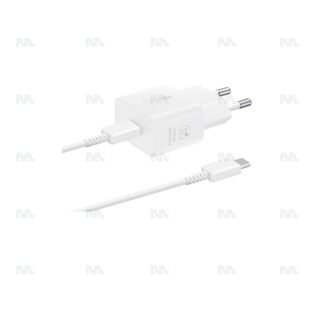 Samsung 25W Power Adapter Incl. USB-C Cable EP-T2510XWEGEU White Original