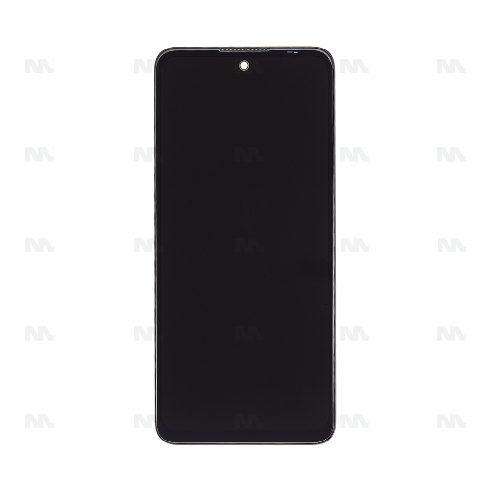 Motorola Edge 20 Lite (XT2139) Display And Digitizer With Frame Black Service Pack