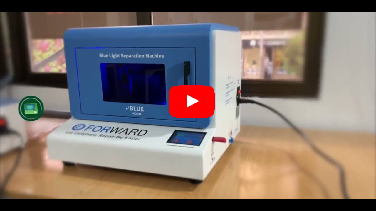 Forward Blue Light Laser Separation Display Machine